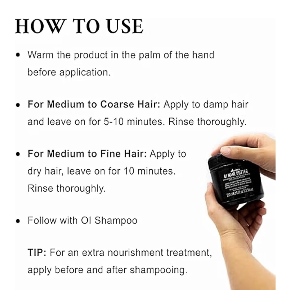 Davines OI Hair Butter 250 ml - Picture 4 of 5